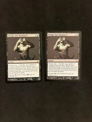 Plunge into Darkness x2 [Fifth Dawn] Magic MTG Cards LP - Image 1 of 4