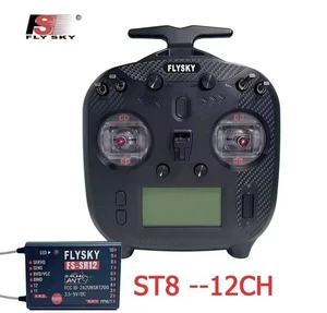 FLYSKY ST8 12CH 2.4GHz RC Transmitter SBUS English Bilingual Car Boat Aircraft - Picture 1 of 6