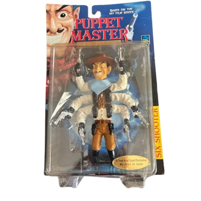 Puppet Master Six Shooter Action Figure Troll & Toad Exclusive 5000 unopened - Image 1 of 4