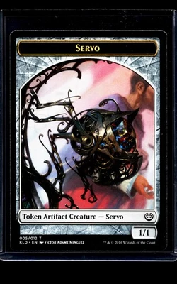 2016 MTG Magic The Gathering KLD Kaladesh Token #5 Servo - Image 1 of 2