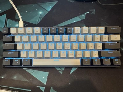 Custom 60% Gaming Keyboard With Cherry MX Black Switches - Image 1 of 4