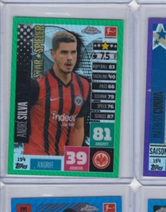 REFRACTOR VERDE ANDRE SILVA TOPPS CROMO PARTIDO ATAX-SERIE #'D 59/99- AGÁRRALO AHORA - Imagen 1 de 24