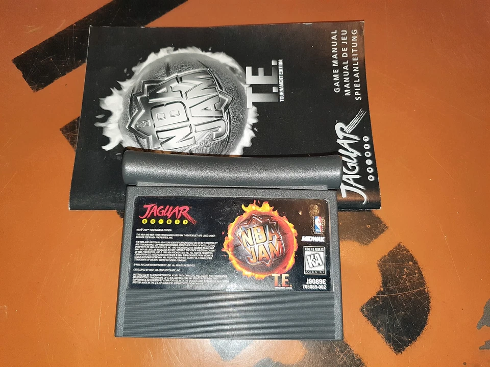 Atari Jaguar - NBA JAM T.E. Tournament Edition Including Manual - Image 1 of 1