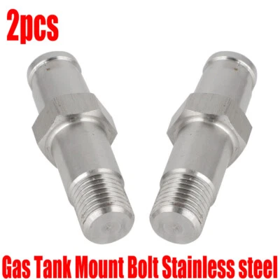2pcs /set For Honda ATC 200X 1983 1984 1985 Gas Tank Mount Bolt Stainless Steel - Image 1 of 4