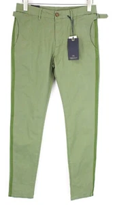 Scotch&Soda Hombre W29/L34 Verde Algodón Elástico Super Slim Mott Pantalones - Imagen 1 de 10