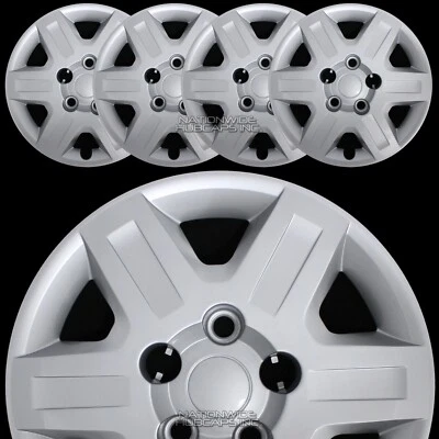 4 fit Dodge Caravan Journey 2008-2016 Bolt On 16" Hub Caps Rim Full Wheel Covers - Image 1 of 4