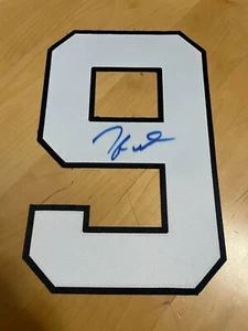 Taylor Hall Autograph Signed Jersey New Jersey Devils - Picture 1 of 3