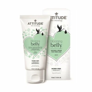 Attitude Blooming Belly Natural Cream For Tired Legs 75ml - Picture 1 of 1
