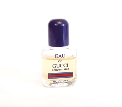 Perfume concentrado vintage Eau de Gucci mini 0,25 oz 7,5 ml Foto 1 de 4