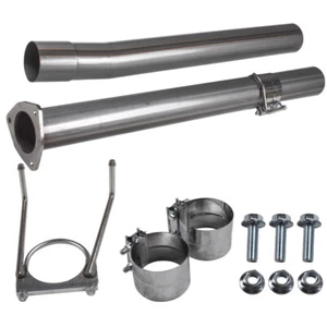 For Dodge Ram 2500 3500 6.7L Cummins 2013-2017 Muffler Pipe Kit 4" - Picture 1 of 9
