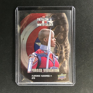 2022 Falcon & Winter Soldier FLORENCE KASUMBA AS AYO Forged Vibranium #10