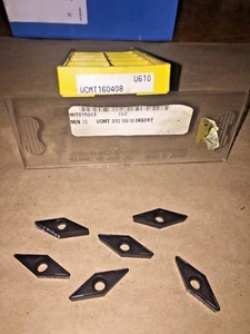 MITSUBISHI CARBIDE INSERTS QUANTITY 6 VCMT 160408 U610 - Picture 1 of 1