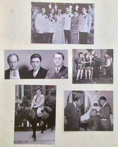 COLUMBIA PICTURES THREE STOOGES FIVE (5) BLACK/WHITE PHOTO PRINTS - Picture 1 of 7