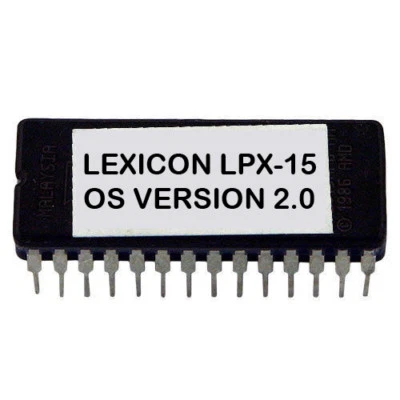 LEXICON LXP-15 FIRMWARE UPDATE UPGRADE LATEST OS 2.0 LXP15 EPROM MULTI FX Chip - Bild 1 von 2