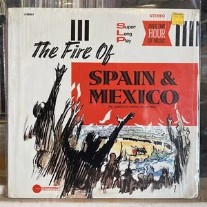 [LATIN]~VG+ LP~NEWSTEAD STRINGS ORCHESTRA~The Fire Of Spain & Mexico~[1960~COMPO - Picture 1 of 5