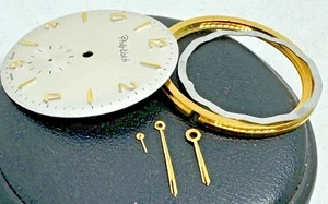 Philp Watch parti di ricambio originali cal. Peseux 7001 quadrante, lancette ecc - Imagen 1 de 8