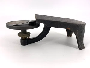 Ernst Leitz Wetzlar Bronze or Brass Sliding Ring Turntable On Cast Iron Tripod - Picture 1 of 12