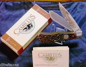 Camillus Trapper's Knife 1988 NKCA Serial #L0021 Inscribed W/Packaging,Papers - Picture 1 of 12