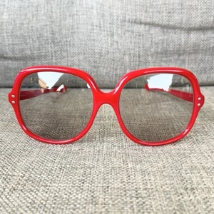 Robinson Sundowner Women’s Round Sunglasses Retro Vintage Classic Red Oversized - Picture 1 of 8