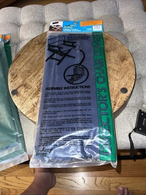 De colección. Juego de fundas de repuesto para silla Director años 90 - Azul marino - Fácil vida 12SF Foto 1 de 4