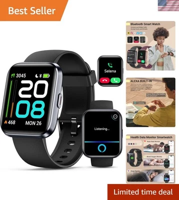 1.8'' HD Smartwatch with Alexa, Health Tracking & 120 Sports Modes – Waterproof - Image 1 of 4