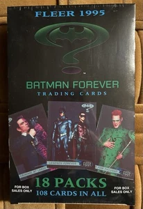 Batman Forever Trading Cards - 18 Packungen - insgesamt 108 Karten - Fleer 1995 - Bild 1 von 3