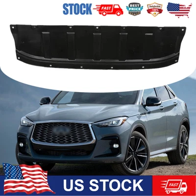 PROTECTOR PROTECTOR CONTRA SALPICADURAS DELANTERO DEBAJO DEL MOTOR PARA INFINITI QX50 2019-2021 Negro Foto 1 de 4