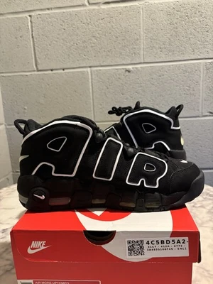 Nike Air More Uptempo 96 Black Star Blue Size 9 NIB - Image 1 of 4