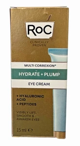 RoC Multi Correxion Hydrate + Plump Eye Cream |Hyaluronic Acid + Peptides | 15ml - Picture 1 of 3