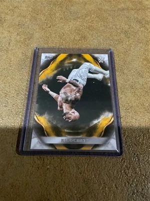 2019 Topps WWE Ricochet Undisputed Rare GOLD parallel #4/10 AEW Card #84 - Image 1 of 2