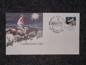 Australian Stamp First Day Cover 28 Sep 1981 Christmas 1981 - Picture 1 of 2
