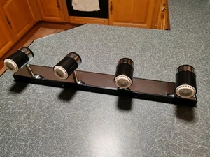 Ceiling 4 Way Lighting Bar With LED Bulbs - Picture 1 of 2