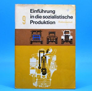 DDR Schulbuch ESP Klasse 9 EA 1976 Traktorentechnik Einführung in die ... - Bild 1 von 1