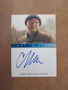 Cary-Hiroyuki Tagawa Autograph Card Lost In Space Season One Netflix 2019 - Picture 1 of 2