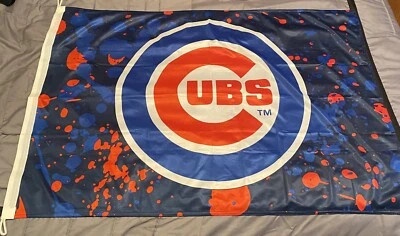 Chicago Cubs 3x5 Indoor Outdoor Flag Banner - Image 1 of 3