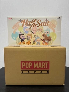 Pop Mart The Monsters Have a Seat Set of 6 Plush Blind Box Sealed Labubu JPN New - Picture 1 of 7