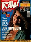 Raw Magazine 1990    Jon Bon Jovi   Iron Maiden   Jane's Addiction   Queensryche