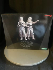 ArtFx Kotobukiya Star Wars Snowtrooper Two Pack Prepainted - Picture 1 of 5