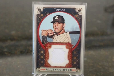 2023 Topps Allen & Ginter - Relics B #AGRB-GT Gleyber Torres (MEM) - Image 1 of 2