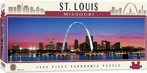 St.Louis Missouri 1000 Pièce Panoramique Puzzle 990mm x 330mm ( Mpc ) - Picture 1 of 1
