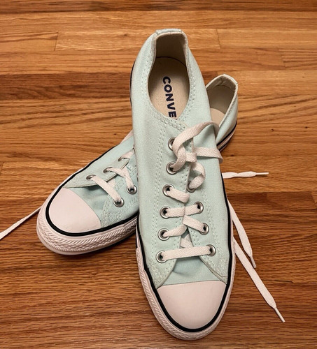 Converse All Star scarpa bassa verde verde acqua stile 163357F uomo 8 donna 10