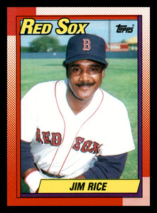 1990 Topps Jim Rice  Boston Red Sox #785 Centered Mint Baseball Card