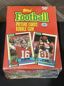 1990 NFL Topps Sealed wax box 36 Packs  - Picture 1 of 2
