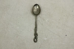 Cuchara de plata serpiente y ratón 84 Nagasaki, Japón DE COLECCIÓN - Imagen 1 de 7