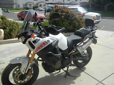 Short Luggage Rack and Backrest fits Yamaha Super Tenere - Image 1 of 4