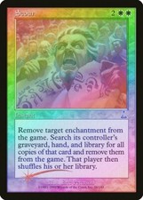 Scour FOIL Urza's Destiny HEAVILY PLD White Uncommon MAGIC MTG CARD ABUGames