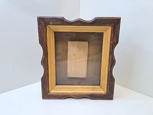 Figurine wooden Kiot Case Box for icon Religion Christianity Decor Open - Picture 1 of 17