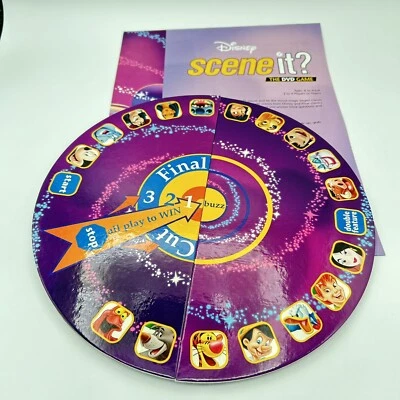 Disney Scene It DVD Game Board  1st Edition Game Board & Instruction Replacement - Image 1 of 4
