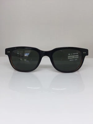 Vintage Giorgio Armani 376 Sunglasses GA 376-S C. 227 Shiny Black w/ Brown 50mm - Image 1 of 4