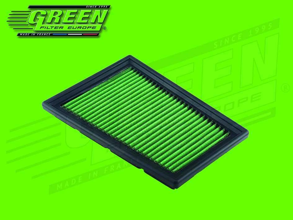 Green Sport Air Filter for Nissan Qashqai & X Trail & Renault Koleos - Image 1 of 1